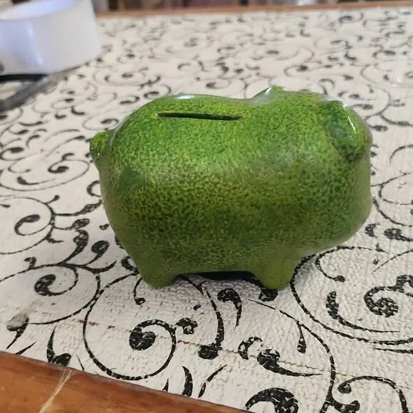 Vintage Veramic Piggy Bank - Picture 3 of 6